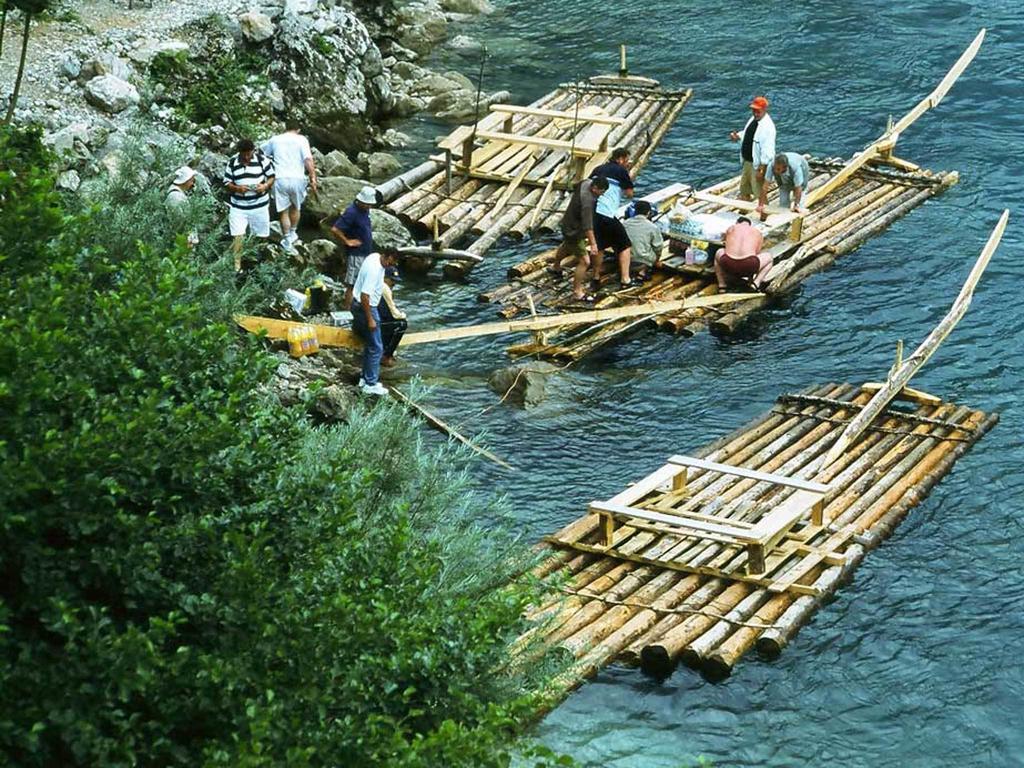 Rafting Camp Tara Center Tri Vodenice Bastasi Buitenkant foto