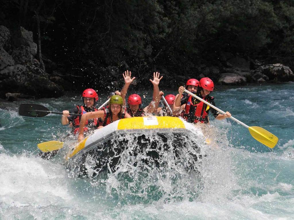 Rafting Camp Tara Center Tri Vodenice Bastasi Buitenkant foto
